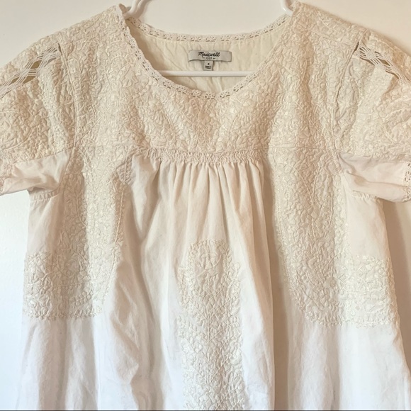 Madewell Dresses & Skirts - madewell white embroidered dress